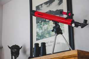 telescope and binoculars